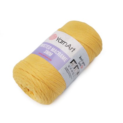 Strickgarn Twisted Macrame, 250 g, entwirbar (Varianta 1 (753) naturfarbe, Balení 1 Stück)