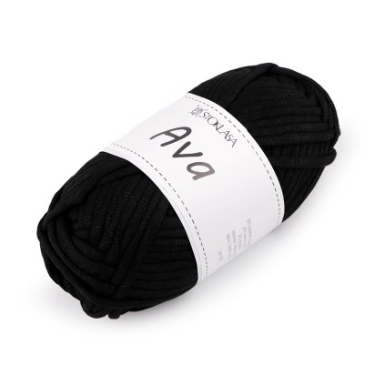 Strickgarn Ava zur Herstellung von Taschen und Körben, 100 g, rund (Varianta 1 Off White, Balení 1 Stück)