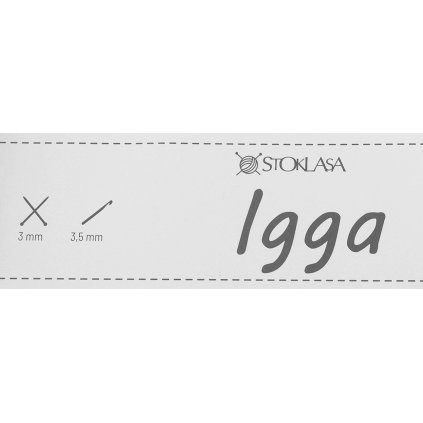 Strickgarn Igga, 100 g (Varianta 1 (005) puderig gelb, Balení 1 Stück)