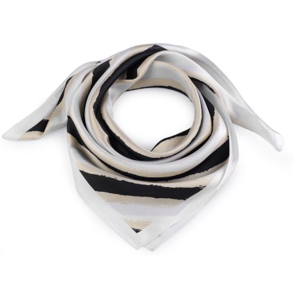 Satintuch, 70 x 70 cm (Varianta 1 hellbeige, Balení 1 Stück)