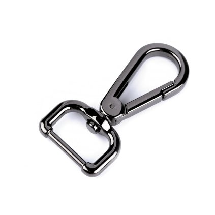 Metall-Drehkarabiner, Durchzug 20 mm (Varianta 1 Nickel, Balení 1 Stück)