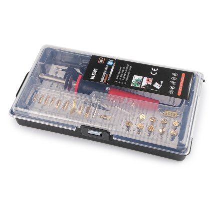 Brennset für Holz und Leder – Gravierstift, Pyrograph, Brennkolben (Varianta Siehe Abbildung, Balení 1 Set)