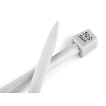 Stricknadeln Gr. 10 (Varianta Silber, Balení 1 Paar)