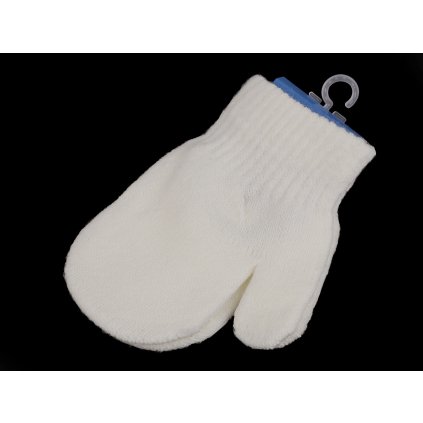 Strickhandschuhe für Kinder Fäustlinge (Varianta 24 grau Blume, Balení 1 Paar)