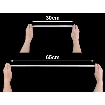 Wäschegummi weiß Breite 14 mm (Varianta weiß, Balení 200 M)