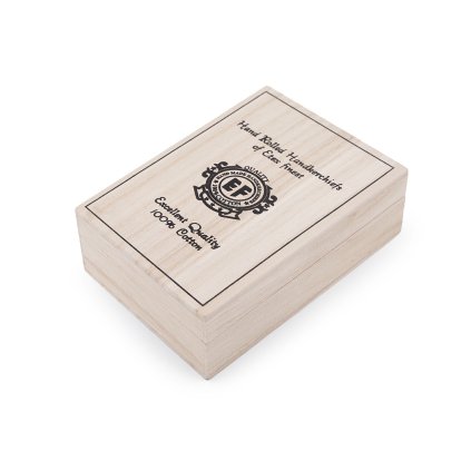 Herrentaschentuch/Geschenkbox (Varianta Mix2 Mix zufälliger Farben und Must, Balení 1 Dose)