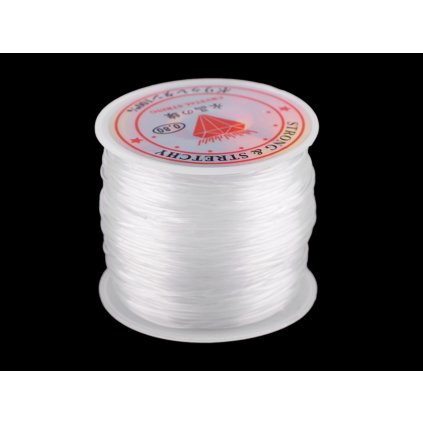 Nylonfaden, Ø 0,8 mm (Varianta Transparent, Balení 1 Stück)