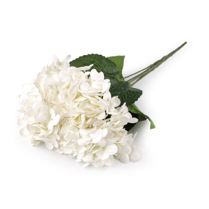 Künstlicher Strauß Hortensien (Varianta 1 créme sehr hell, Balení 1 Stück)