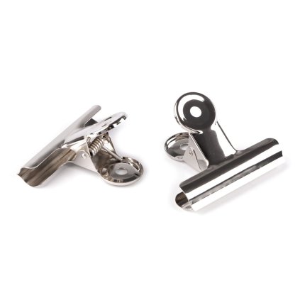 Metallklammer mit Feder für Stoffe, 7,5 cm (Varianta Nickel, Balení 6 Stück)