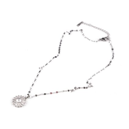 Halskette aus Edelstahl (Varianta Crystal, Balení 1 Stück)