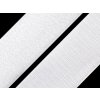 Klettverschluss Haken + Plüsch Breite 10 cm (Varianta 1 weiß, Balení 1 M)