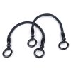 Taschengriffe mit Ringen Länge 50-55cm (Varianta 2 schwarz, Balení 2 Stück)