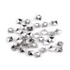 Nieten für Kleidung aus Edelstahl, 12 x 12 mm, Pyramide (Varianta 1 Nickel, Balení 50 Stück)