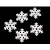 Styropor Schneeflocke Ø10cm (Varianta weiß, Balení 1 Tüte)