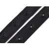Druckknopfband Breite 18 mm (Varianta 2 schwarz, Balení 1 M)