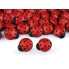 Kinderknopf Größe 24" Marienkäfer (Varianta rot, Balení 100 Stück)