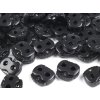Kordelstopper mit zwei Löchern 15 x15 mm klein (Varianta 1 (332) schwarz, Balení 10 Stück)