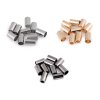 Endstück aus Metall für Kordel Ø 3,5 mm, Ø 5,5 mm (Varianta 1 (Ø3,5 mm) Nickel, Balení 4 Stück)