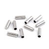 Endstück aus Metall für Kordel Ø 4 mm (Varianta 1 Nickel, Balení 10 Stück)