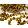 Perlenkette Ø 6 mm Weihnachten (Varianta 9 Gold hell, Balení 1 Stück)
