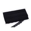 Spitze elastisch Breite 20 mm (Varianta 1 schwarz, Balení 25.2 M)
