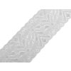 Spitze elastisch Breite 80 mm (Varianta 1 weiß, Balení 13.5 M)