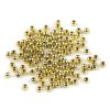 Wachsperlen aus Kunststoff Glance Metalic Ø4 mm (Varianta 2 Gold hell, Balení 10 Gram)