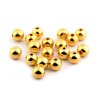 Wachsperlen aus Kunststoff Glance Metalic Ø8 mm (Varianta 2 gold, Balení 20 Gram)