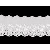 Madeira-Spitze, Baumwolle, Breite 80 mm (Varianta 1 weiß, Balení 13.5 m)
