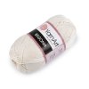 Strickgarn Baumwolle Begonia 50 g (Varianta 1 (003) milchfarbig, Balení 1 Stück)