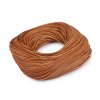 Rundes Lederband, Ø 2 mm, Meterware (Varianta 1 Cognac-braun matt, Balení 1 m)