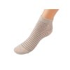 Knöchelsocken für Damen/Mädchen aus Baumwolle (Varianta 1 weiß Streifen, Balení 1 Paar)