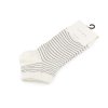 Knöchelsocken für Damen/Mädchen aus Baumwolle (Varianta 1 weiß Streifen, Balení 1 Paar)