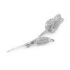 Brosche mit geschliffenen Steinchen Tulpe (Varianta Crystal, Balení 1 Stück)