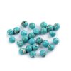 Synthetischer türkisfarbener Ozean-Jaspis, Mineralperlen, Ø 8 mm (Varianta 2 Türkis, Balení 12 Stück)