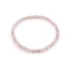 Armband elastisch mit geschliffenen Perlen (Varianta 1 Hellrosa, Balení 1 Stück)