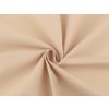 Baumwollstoff/Leinen einfarbig (Varianta 2 (6) beige Aloe, Balení 1 m)