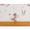 Baumwollstoff/Leinwand Bär, Mäuschen (Varianta 1 (1002t) weiß Maus, Balení 1 m)