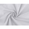 Baumwollstoff/Leinen feiner Chevron (Varianta 1 (363) hell-grau, Balení 1 m)