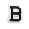 Aufbügler Buchstaben (Varianta 1 "A" schwarz, Balení 1 Stück)