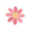 Großer Aufbügler Applikation Blume (Varianta 1 weiß, Balení 1 Stück)
