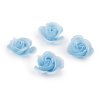 Textilblume Rose, Ø 3 cm (Varianta 1 weiß, Balení 10 Stück)