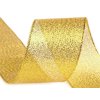Brokatband Breite 38 mm mit Lurex (Varianta 1 gold, Balení 22.5 M)
