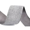 Gummiband mit Lurex Breite 40 mm (Varianta 1 weiß silber, Balení 1 m)
