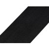 Gummiband gewebt, Breite 60 mm (Varianta 2 schwarz, Balení 20 m)