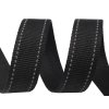 Gurt Breite 30 mm mit reflektierender Durchsteppung (Varianta 1 schwarz, Balení 1 M)