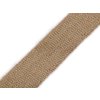 Gurtband aus Jute Breite 50 mm (Varianta Leinenfarbe natürlich, Balení 1 M)
