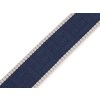 Gurtband, Breite 50 mm (Varianta 1 blau beige, Balení 1 m)