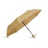 Regenschirm für Damen, Automatik, faltbar (Varianta 1 dunkelbeige, Balení 1 Stück)