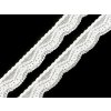 Spitze elastisch, Breite 25 mm (Varianta 1 weiß, Balení 25.2 m)